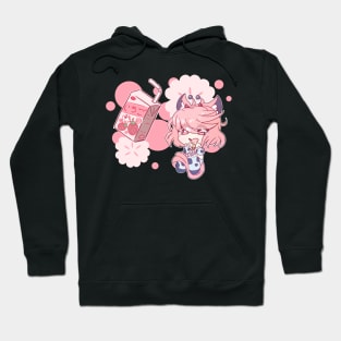 Aki Cow Girl Chibi Hoodie